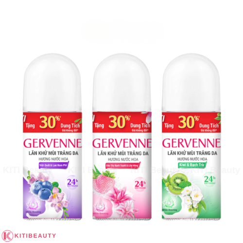 Lăn khử mùi trắng da Gervenne 65ml